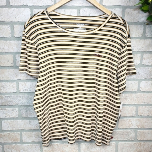 DICKIES Striped Short Sleeve Shirt Size 3X - Picture 6 of 6